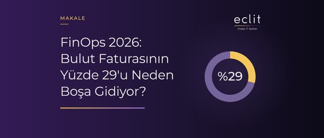 FinOps 2026: Bulut Faturasının Yüzde 29'u Neden Boşa Gidiyor?