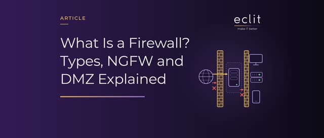 What Is a Firewall? Types, NGFW and DMZ Explained