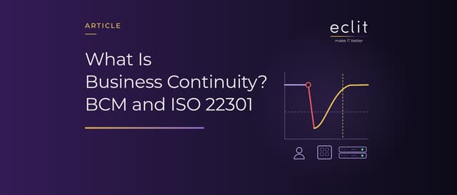 What Is Business Continuity? BCM and ISO 22301