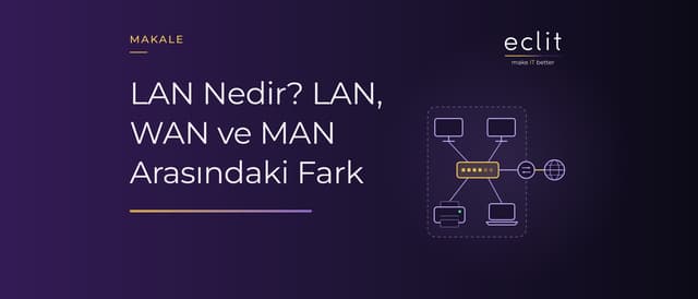 LAN Nedir? LAN, WAN ve MAN Arasındaki Fark