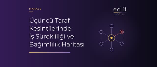 Üçüncü Taraf Kesintilerinde İş Sürekliliği ve Bağımlılık Haritası