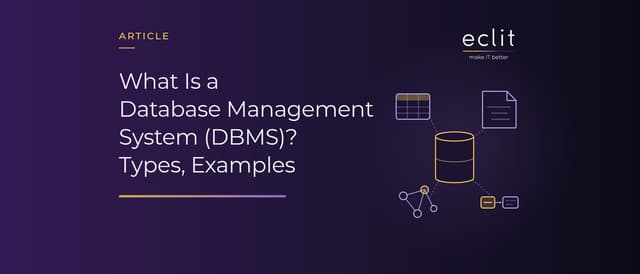 What Is a Database Management System (DBMS)? Types, Examples