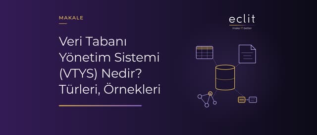 Veri Tabanı Yönetim Sistemi (VTYS) Nedir? Türleri, Örnekleri