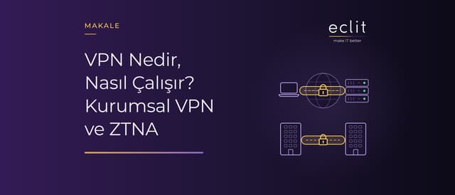 VPN Nedir, Nasıl Çalışır? Kurumsal VPN ve ZTNA