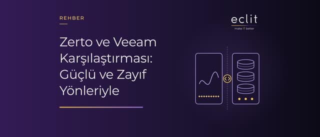 Zerto ve Veeam Karşılaştırması: Güçlü ve Zayıf Yönleriyle