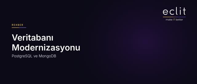 PostgreSQL mü MongoDB mi? Karar Veriye Değil, Erişim Deseninize Bakar