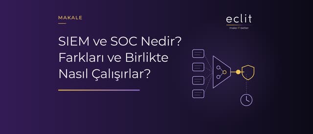 SIEM ve SOC Nedir? Farkları ve Birlikte Nasıl Çalışırlar?