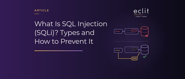 What Is SQL Injection (SQLi)? Types and How to Prevent It