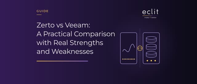 Zerto vs Veeam: A Practical Comparison with Real Strengths and Weaknesses